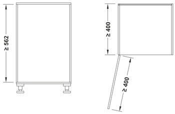 Door rack, Häfele Utensio Plus H2