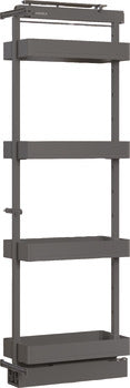 Tall larder unit, 5 height-adjustable shelves, Häfele Utensio Plus H2
