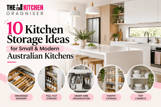 10 Kitchen Storage Ideas for Small & Modern Australian Kitchens