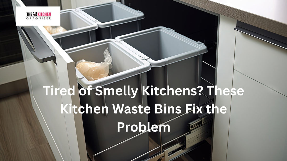 Tired of Smelly Kitchens? These Kitchen Waste Bins Fix the Problem