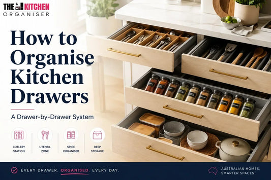 How to Organise Kitchen Drawers: A Drawer-by-Drawer System