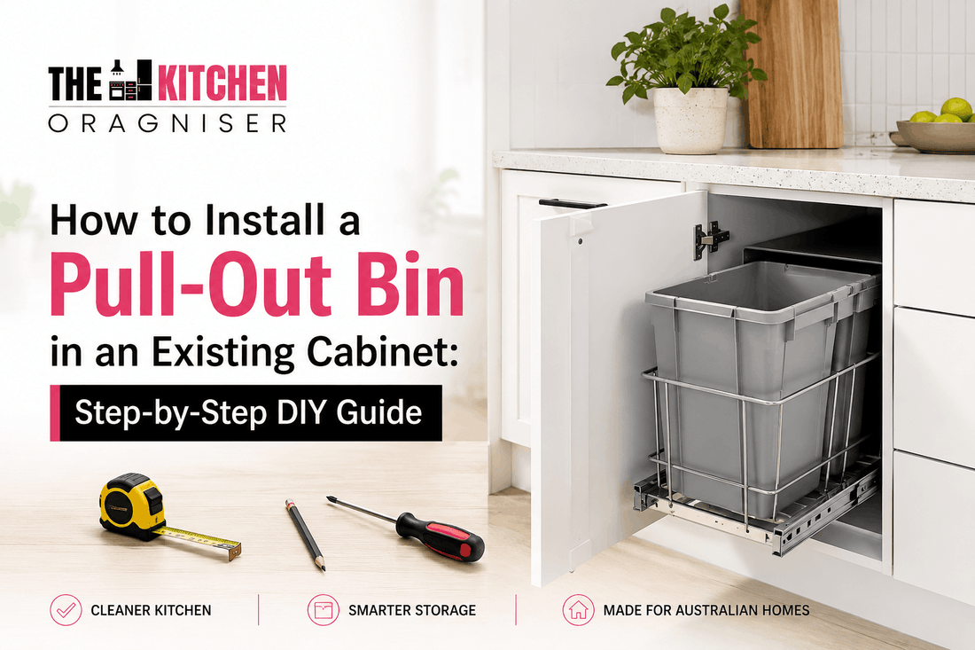 How to Install a Pull Out Bin in an Existing Cabinet: Step-by-Step DIY Guide