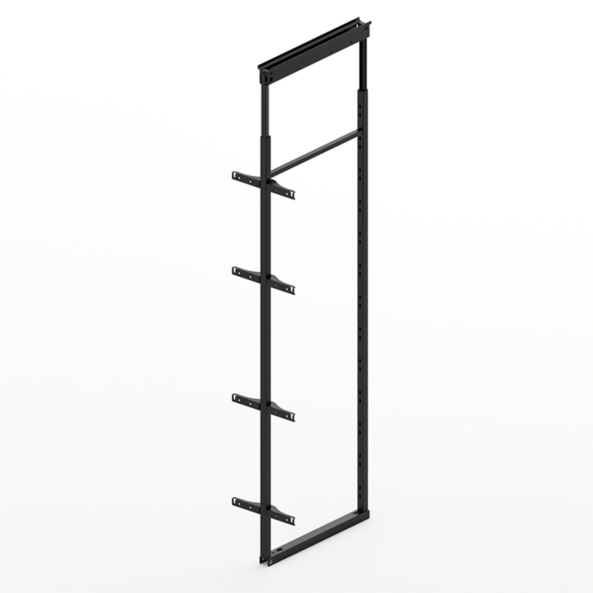Olona 400, all inclusive pull-out unit, height 1900 - 2250 mm, width 300 to 400 mm, anthracite