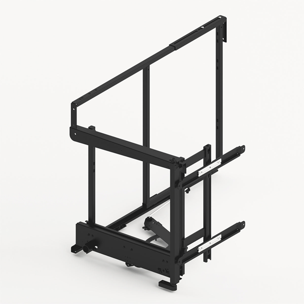 Goro 200, corner unit pull-out system, all inclusive set, front width 450 mm, Design left or Right, anthracite Colour