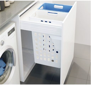 Laundry Basket Bin 2x35L