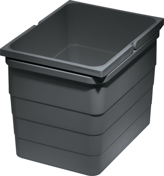 NINKA ninka eins2vier One2Five Waste Bin Systems, dark grey Hailo Hafele bins Replacement Bin Bucket