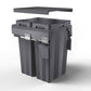 KOSARA SOFT CLOSE WASTE Double Pull Out Kitchen Cupboard Bin (T30 T40 T45 T45A)