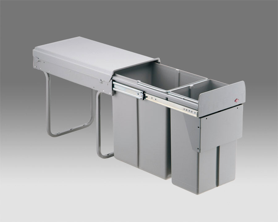 Wesco 30 litre Double Pull Out Kitchen Cupboard Bin