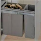 Wesco 30 litre Double Pull Out Kitchen Cupboard Bin
