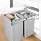 Wesco 52 litre Double Pull Out Kitchen Cupboard Bin