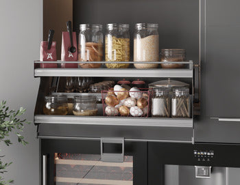 Overhead drop-down unit For cabinet width 900mm, Häfele Utensio Plus H2