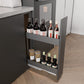 Base pull-out unit, For cabinet width 150 mm, Häfele Utensio Plus H2