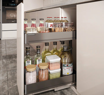 Maxi base pull-out unit, For cabinet width 300mm, Häfele Utensio Plus H2