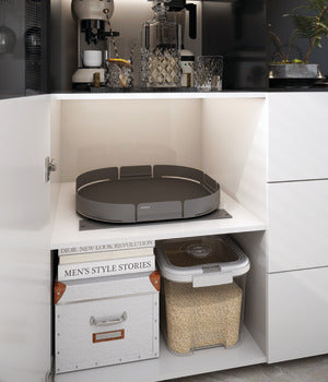 Revolving overhead storage unit, Häfele Utensio Plus H2