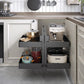 Corner cabinet pull-out unit, Häfele Utensio Plus H2