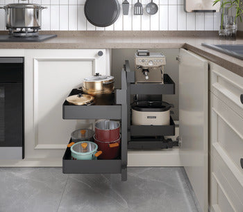 Corner cabinet pull-out unit, Häfele Utensio Plus H2