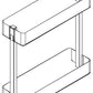 Base pull-out unit, For cabinet width 150 mm, Häfele Utensio Plus H2
