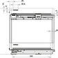 Base pull-out unit, For cabinet width 150 mm, Häfele Utensio Plus H2