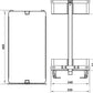 Maxi base pull-out unit, For cabinet width 300mm, Häfele Utensio Plus H2