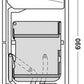 Overhead drop-down unit For cabinet width 900mm, Häfele Utensio Plus H2