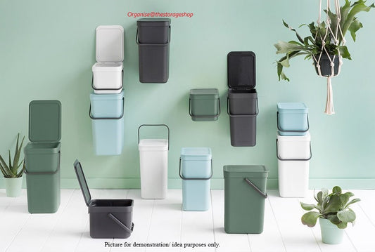 Brabantia Sort & Go bin 16l-White