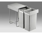 Wesco 64 litre Double Pull Out Kitchen Cupboard Bin